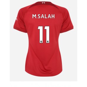 Liverpool Mohamed Salah #11 kläder Kvinnor 2022-23 Hemmatröja Kortärmad